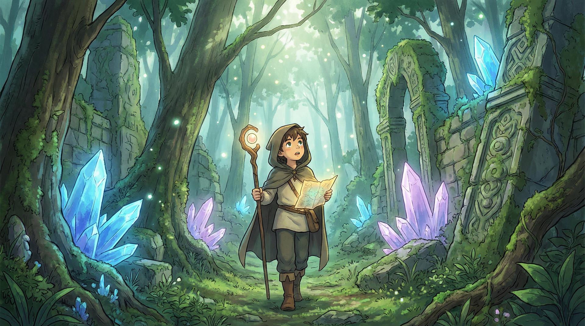 蘑菇视频精选动漫-水晶森林探险记