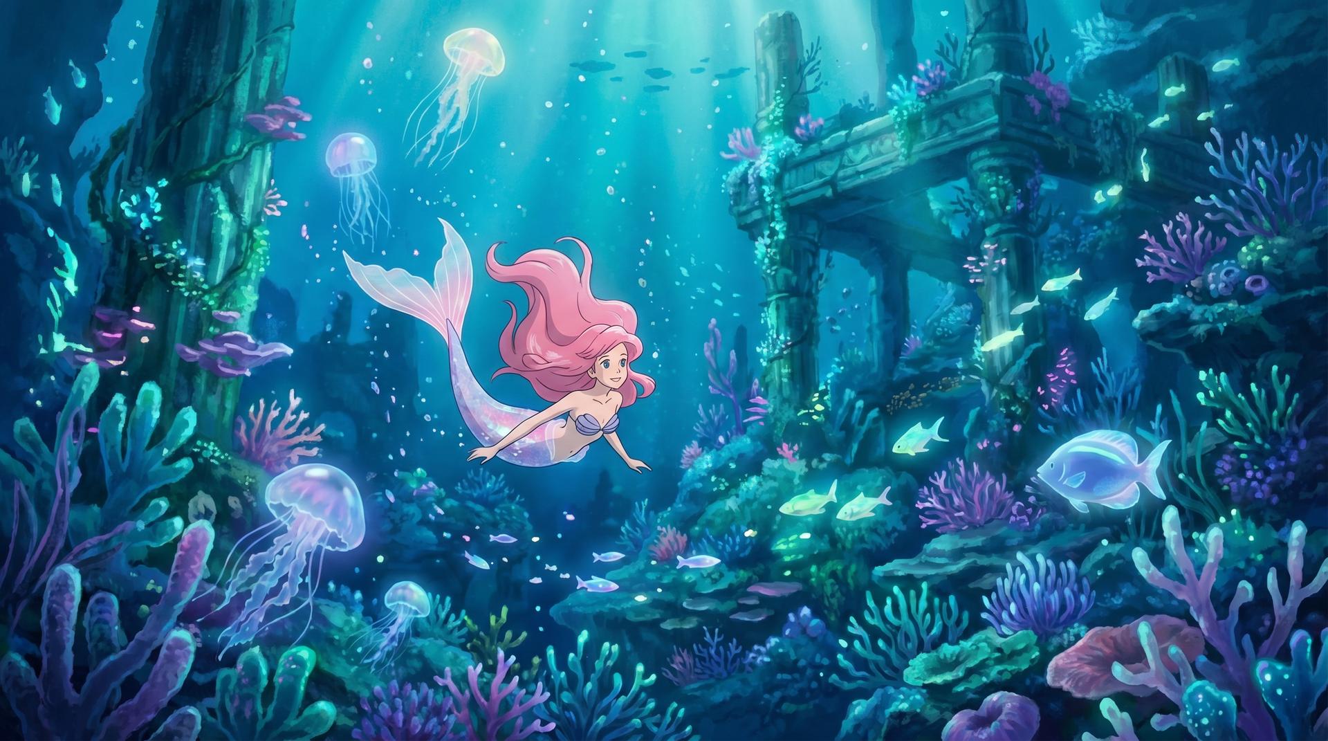 蘑菇视频精选动漫-深海人鱼传说